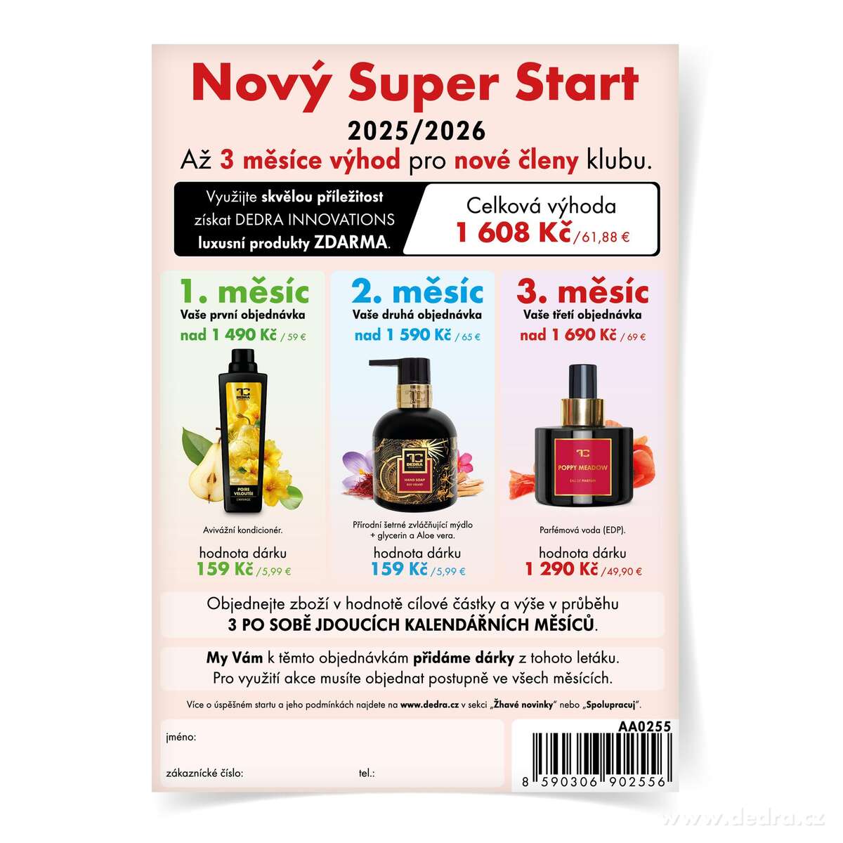 AKCE SUPER START, Leták pro nové zákazníky CZ/SK | Pomůcky prodejce ÔŁĄ´ŞĆ | Grand Móda