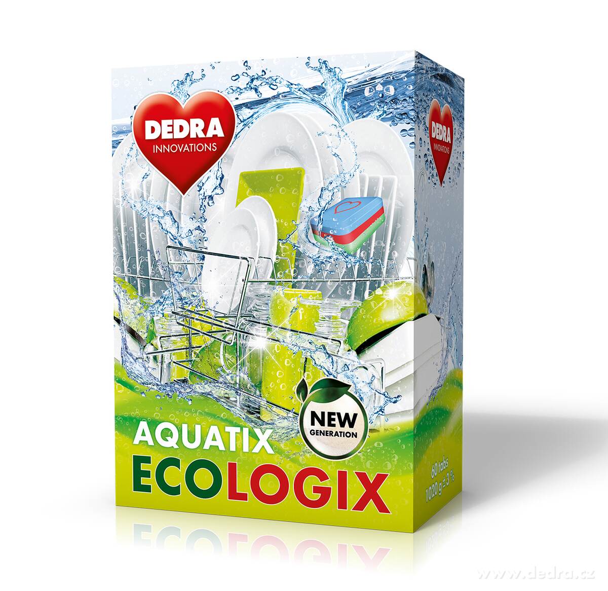 EKO multifunkční tablety do myčky AQUATIX® 60 tablet | Mytí v myčce | Grand Móda