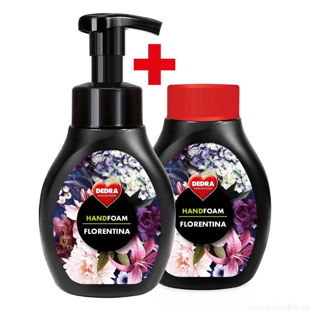 1+1 SADA pěnové mýdlo na ruce i tělo FLORENTINA | Mytí a péče o tďlo | Grand Móda