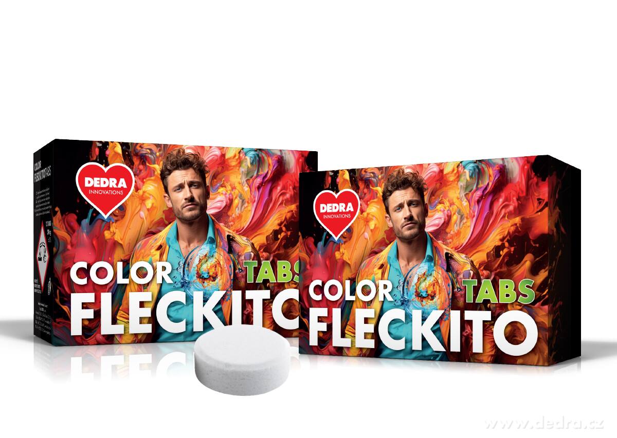 2├Ś FLECKITO | Inteligentn├ş tablety na skvrny pro barevn├ę pr├ídlo | ochrana barev & enzymy | 24ÔÇ»tablet - hlavn├ş obr├ízek | V├Żhodn├ę sady drogerie ­čĺŁ | Grand M├│da