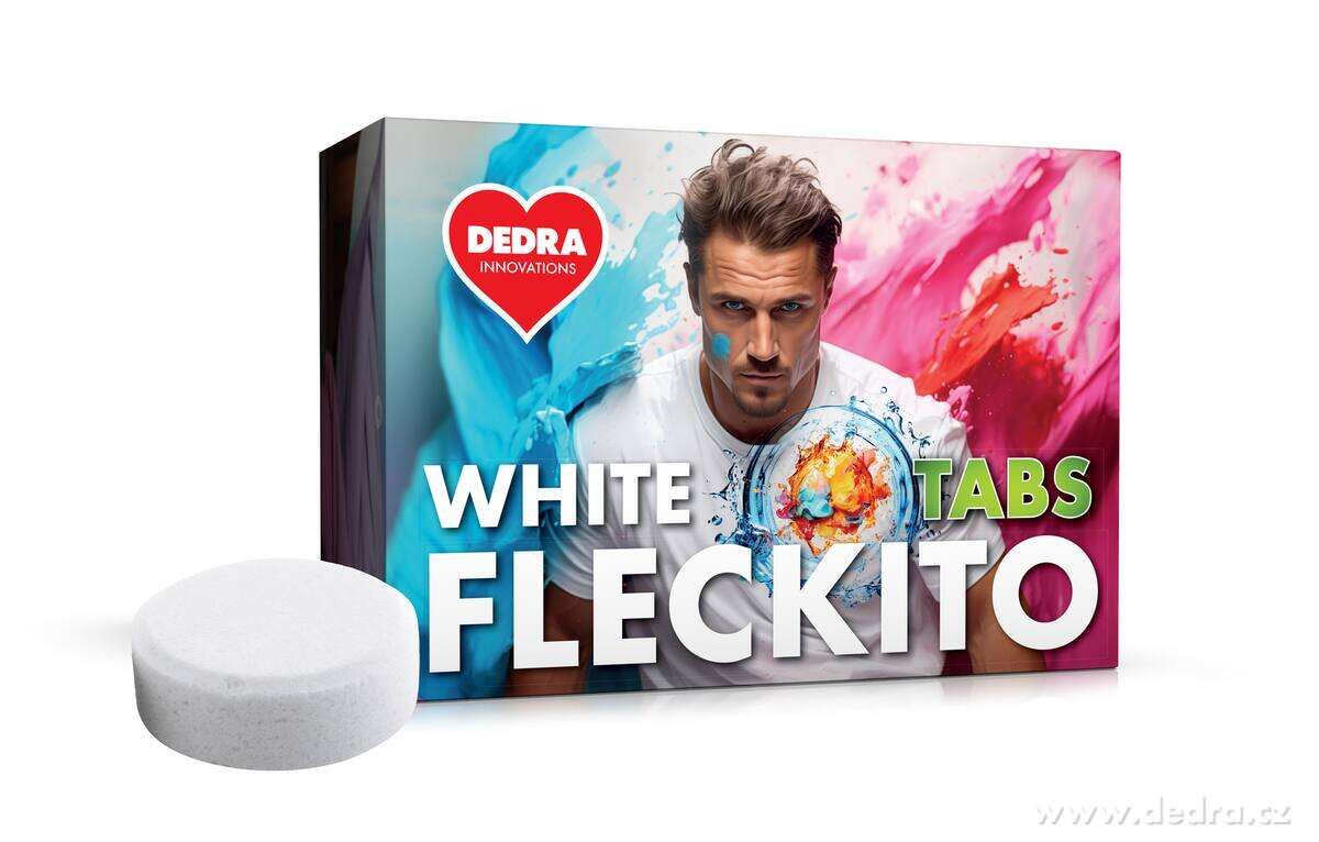 2├Ś FLECKITO | Tablety na skvrny pro z├í┼Öiv─Ť b├şl├ę pr├ídlo | enzymy & ECO ├║─Źinnost | 24ÔÇ»tablet - obr├ízek 2 | V├Żhodn├ę sady drogerie ­čĺŁ | Grand M├│da