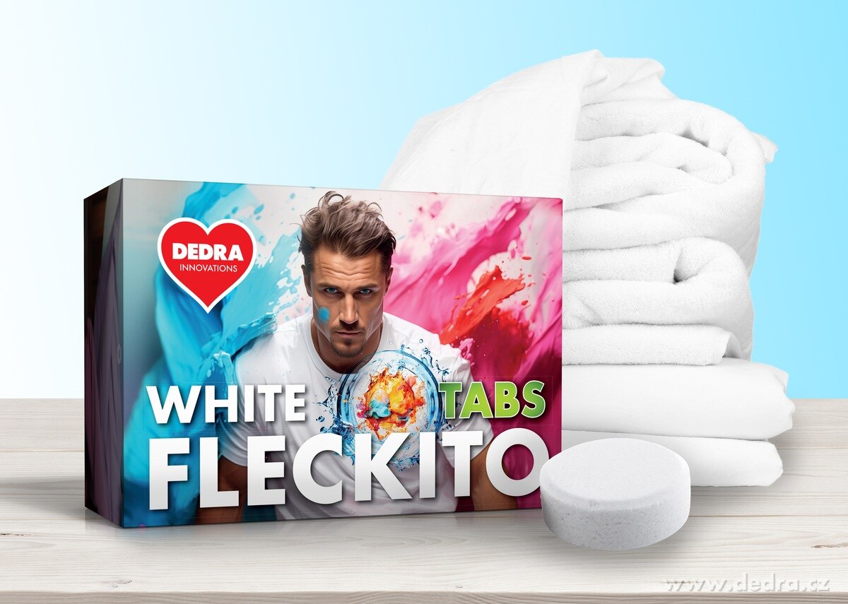 2├Ś FLECKITO | Tablety na skvrny pro z├í┼Öiv─Ť b├şl├ę pr├ídlo | enzymy & ECO ├║─Źinnost | 24ÔÇ»tablet - obr├ízek 4 | V├Żhodn├ę sady drogerie ­čĺŁ | Grand M├│da