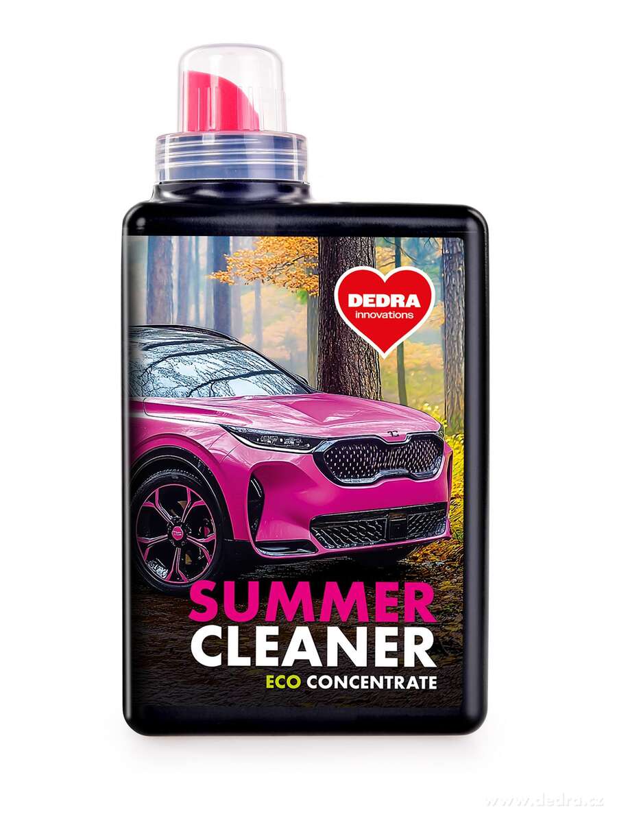 SUMMER CLEANER, Parfemovaný koncentrát – letní směs do ostřikovačů, 1 L
