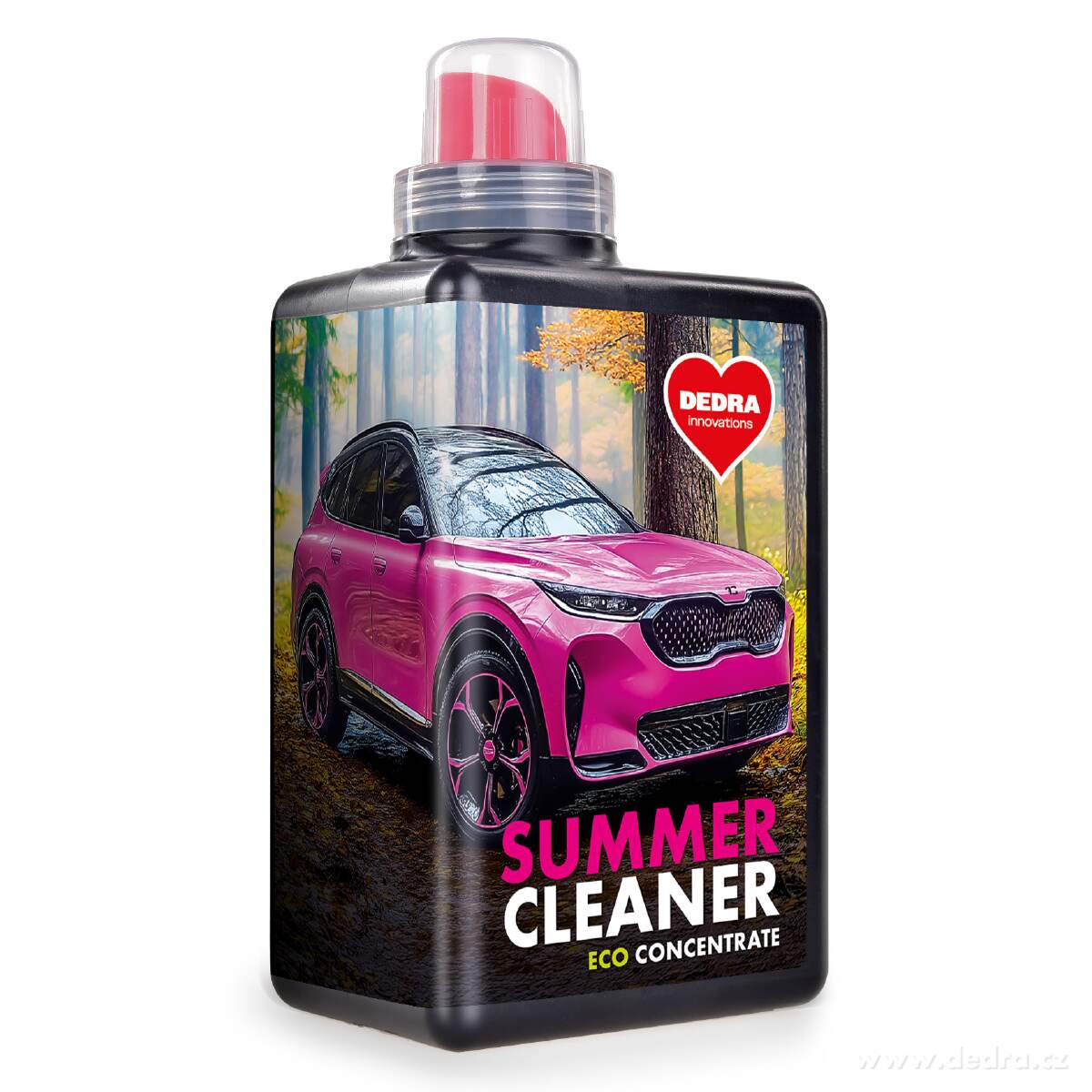 SUMMER CLEANER | Parfemovan├Ż koncentr├ít ÔÇô letn├ş sm─Ťs do ost┼Öikova─Ź┼» | 1ÔÇ»L - obr├ízek 4 | Autokosmetika | Grand M├│da