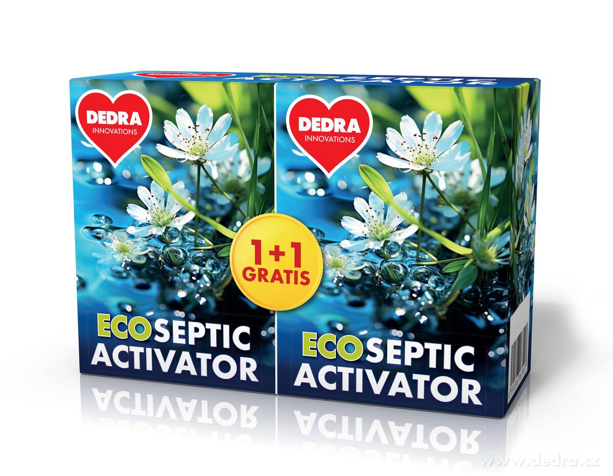 1+1 ZDARMA, Bioaktivní aktivátor septiků & WC, bez zápachu & usazenin, ECO SEPTIC ACTIVATOR, 2×12 tablet – náhled 2 | Grand Móda