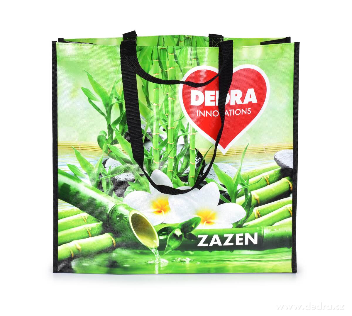 MEGA TAŠKA, 30 L, pevná laminovaná nákupní taška, 4 pevná ucha – náhled 2 | Grand Móda