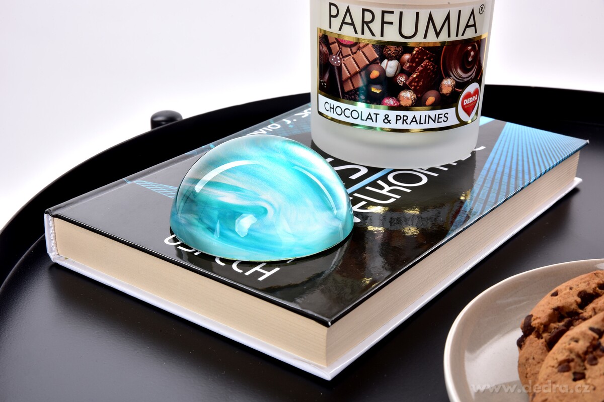 HEMISPHERE stolní těžítko na dokumenty a papíry, skleněné – náhled 4 | Grand Móda