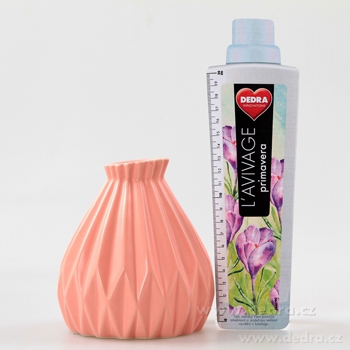 14 cm dekorativní váza, keramická reliéfní – náhled 6 | Grand Móda