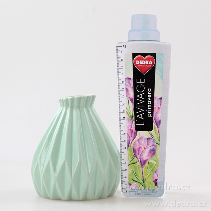 14 cm dekorativní váza, keramická reliéfní – náhled 6 | Grand Móda