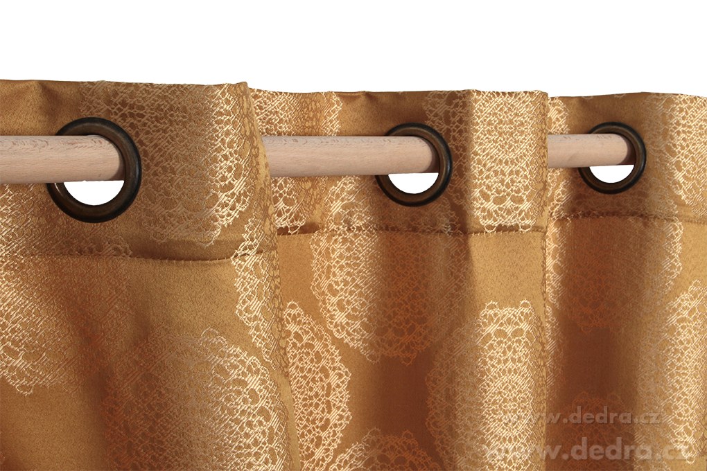 JACQUARD RINGS žakárově tkaný závěs – náhled 3 | Grand Móda