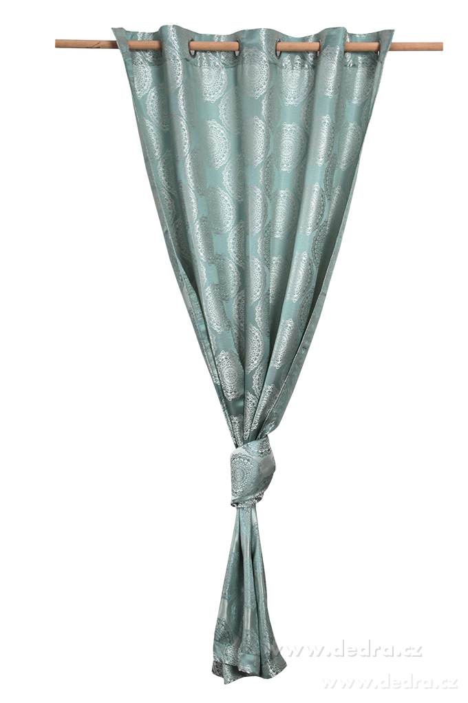 JACQUARD RINGS žakárově tkaný závěs – náhled 2 | Grand Móda