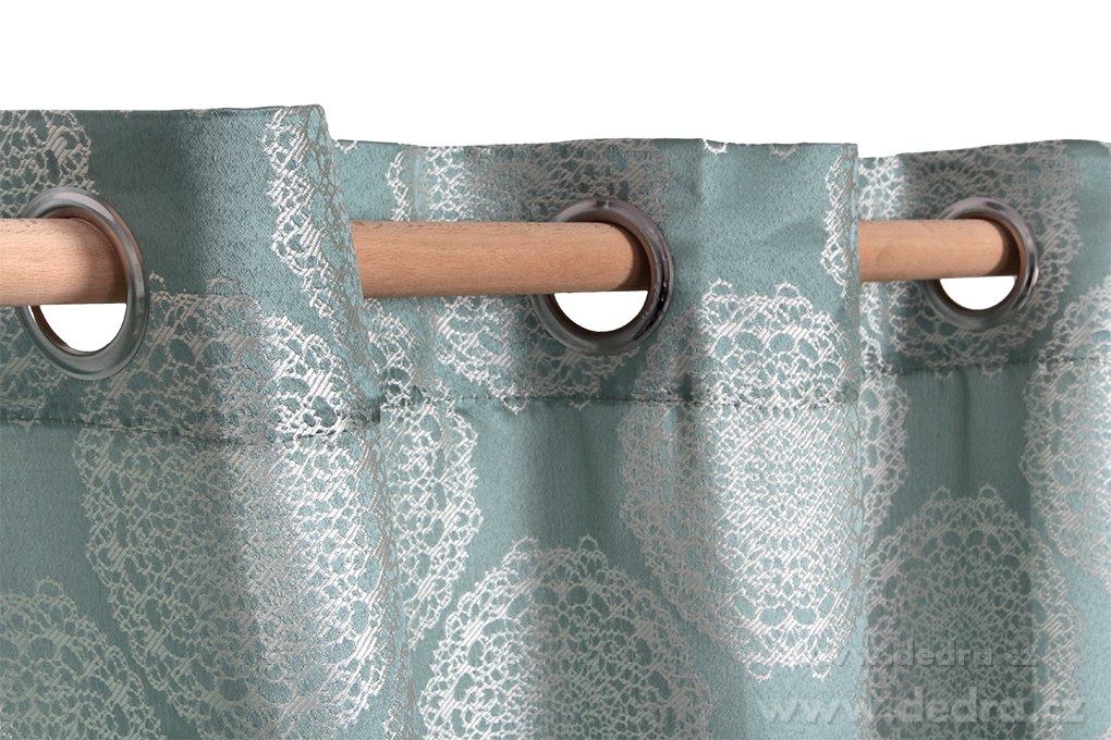 JACQUARD RINGS žakárově tkaný závěs – náhled 4 | Grand Móda