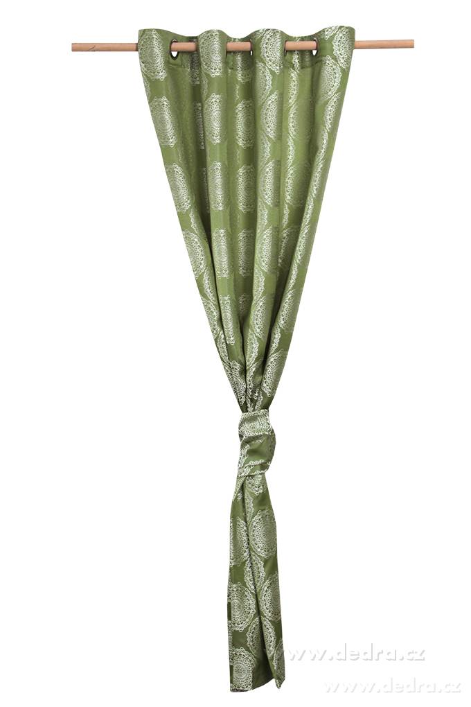 JACQUARD RINGS žakárově tkaný závěs – náhled 2 | Grand Móda