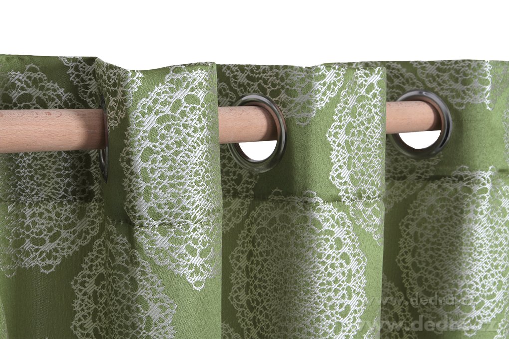 JACQUARD RINGS žakárově tkaný závěs – náhled 3 | Grand Móda