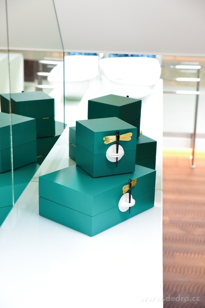 Dekorativní šperkovnice, kazeta s vážkou – náhled 3 | Grand Móda