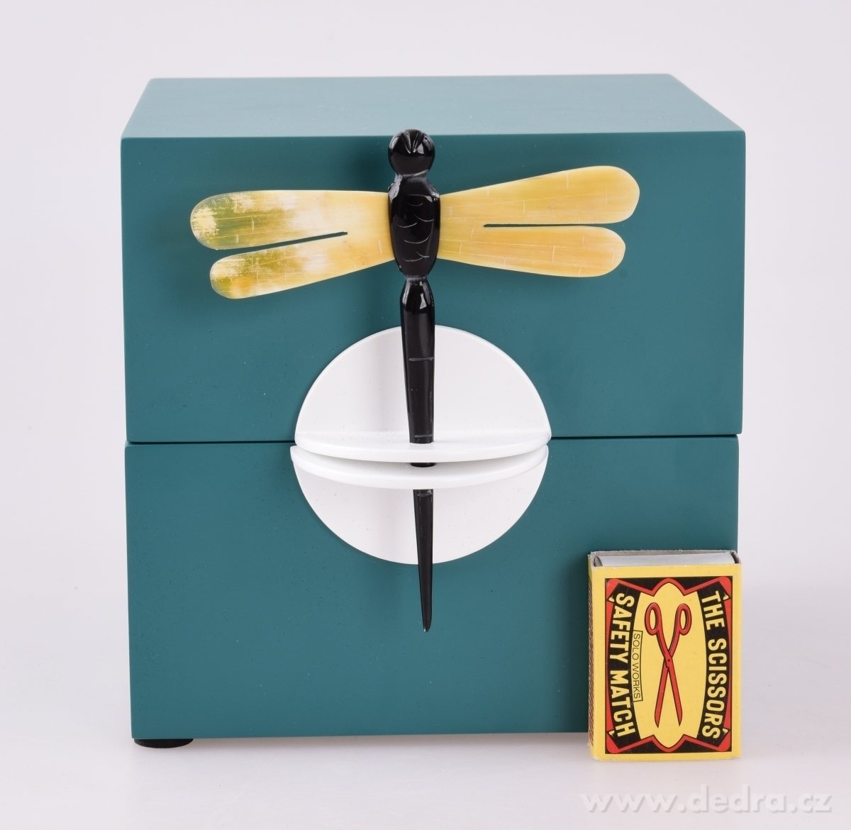 Dekorativní šperkovnice, kazeta s vážkou – náhled 5 | Grand Móda