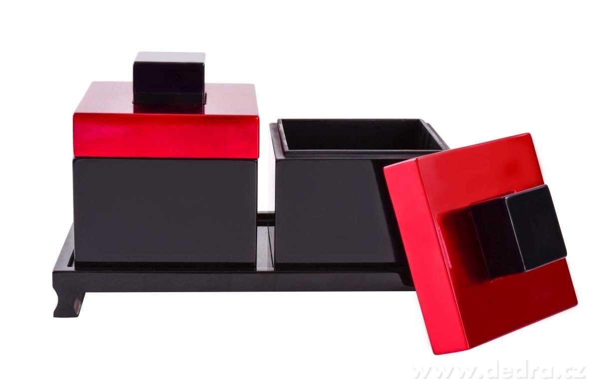 Set 2 ks šperkovnice, kazety na dekorativním podstavci – náhled 4 | Grand Móda