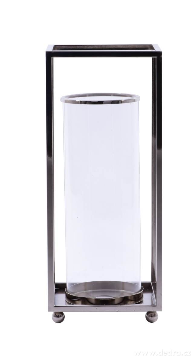 Nerezová lucerna, čtvercová – náhled 2 | Grand Móda