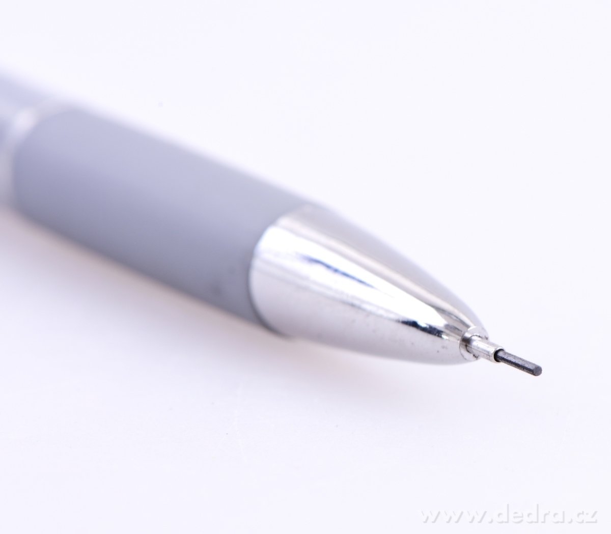 OFFICE, Mikrotužka 0, 7 mm, s gumovým úchopem & kovovým klipem – náhled 3 | Grand Móda