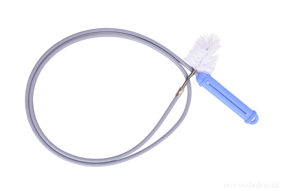 PROŠŤOUCHÁVADLO 120 cm, Kartáček na odpady a sifony, pružná bužírka + štětka 4 cm | Vychytávky do koupelny | Grand Móda