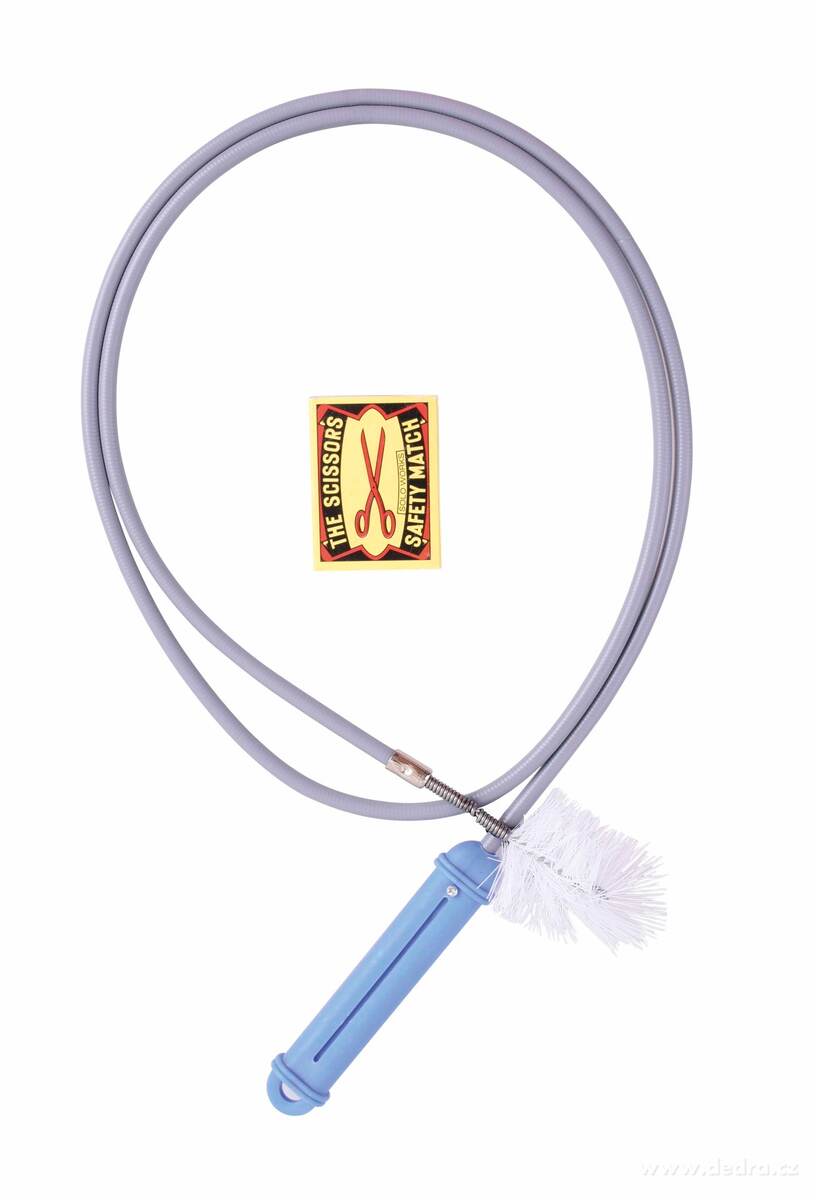 PROŠŤOUCHÁVADLO 120 cm, Kartáček na odpady a sifony, pružná bužírka + štětka 4 cm – náhled 6 | Grand Móda