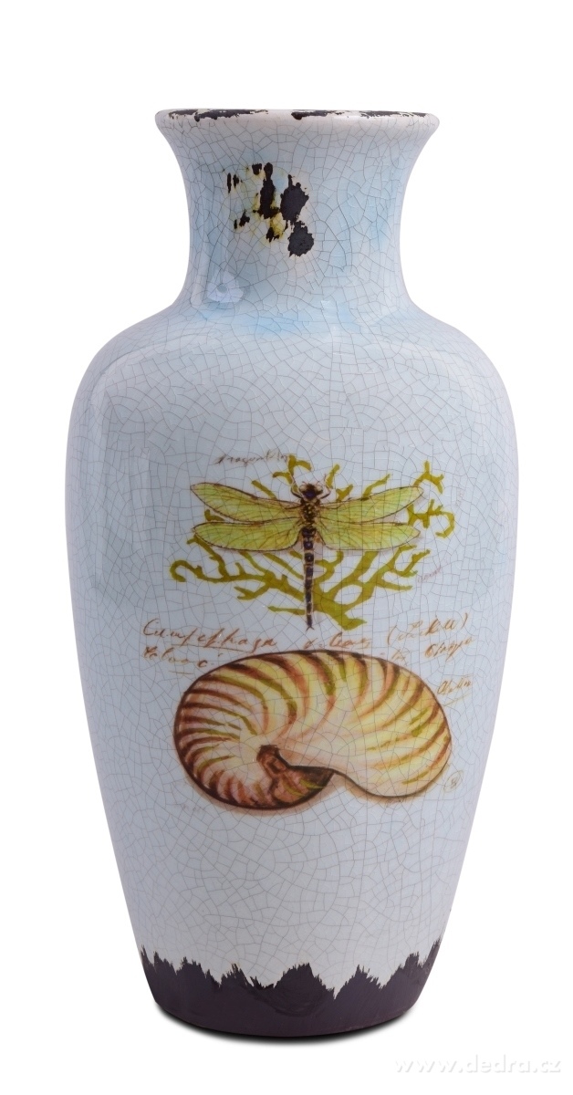 29 cm keramická váza, s dobovou patinou | Jaro ­čîĚ | Grand Móda