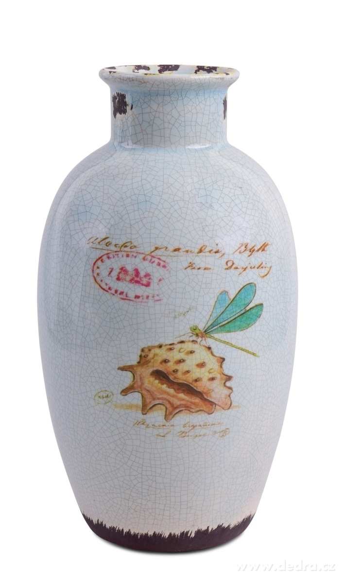 35 cm keramická váza, s dobovou patinou | Jaro ­čîĚ | Grand Móda