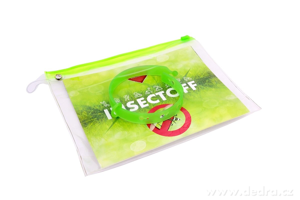 INSECTOFF, repelentní náramek proti komárům, klíšťatům & hmyzu – náhled 6 | Grand Móda