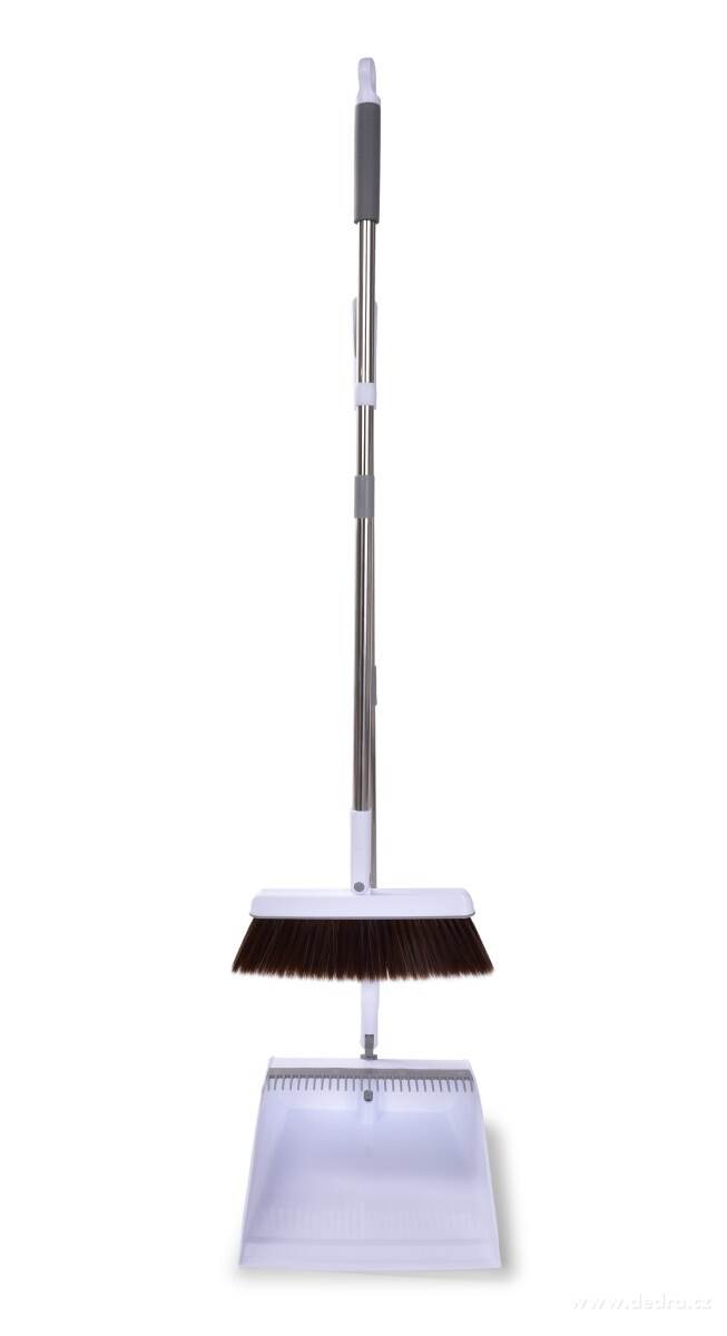 2v1 nehrbící kloubový smeták s vyčesávací lopatkou – náhled 4 | Grand Móda