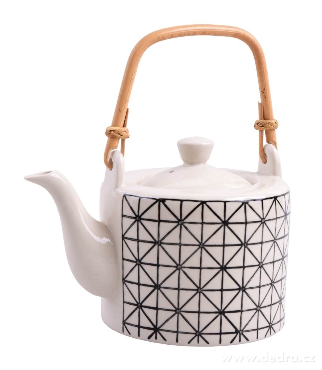 Konvice Black&White, s bambusovým