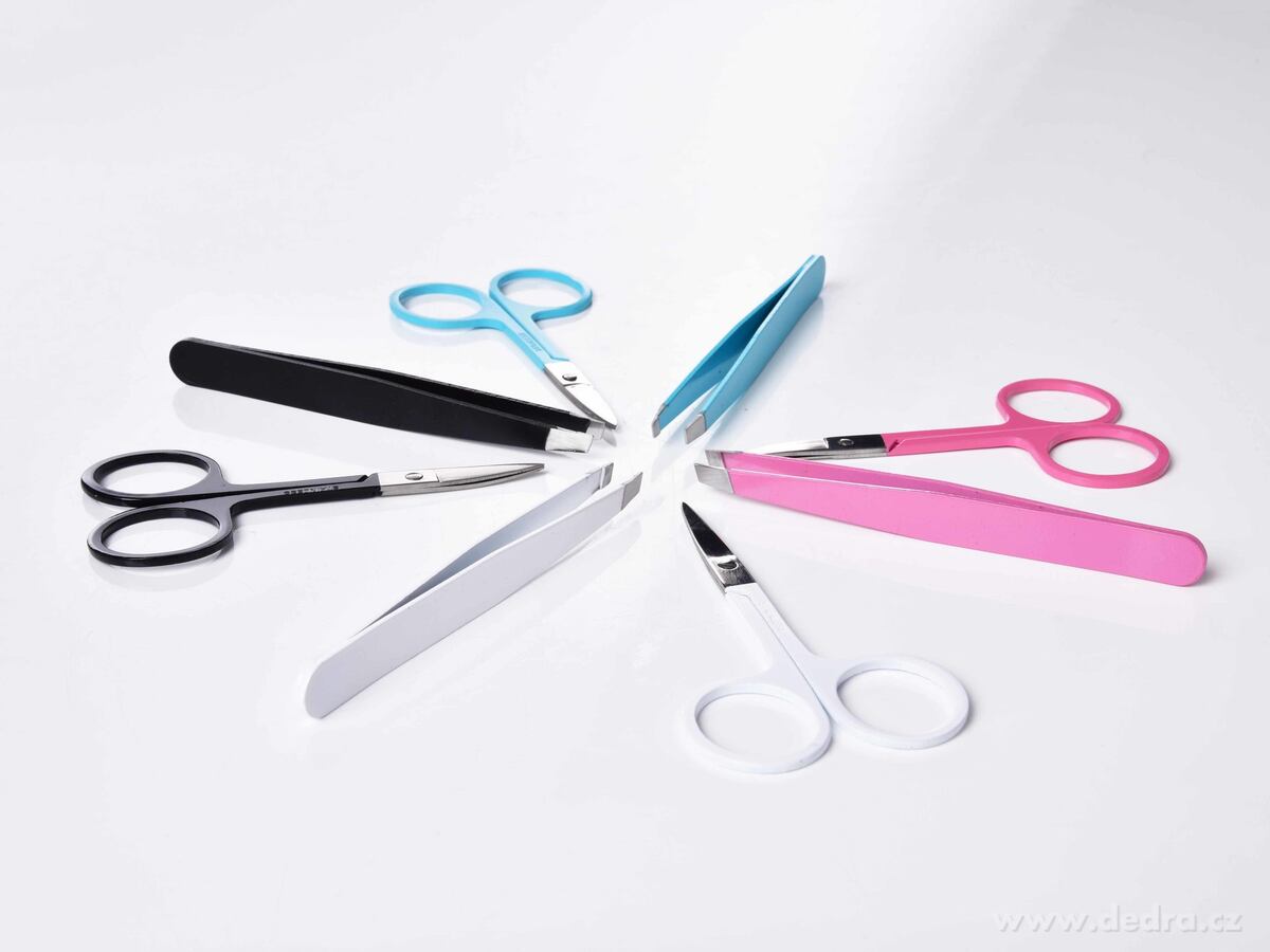 BEAUTY, Šikmá pinzeta, Nerezová ocel, Precizní úprava obočí – náhled 4 | Grand Móda