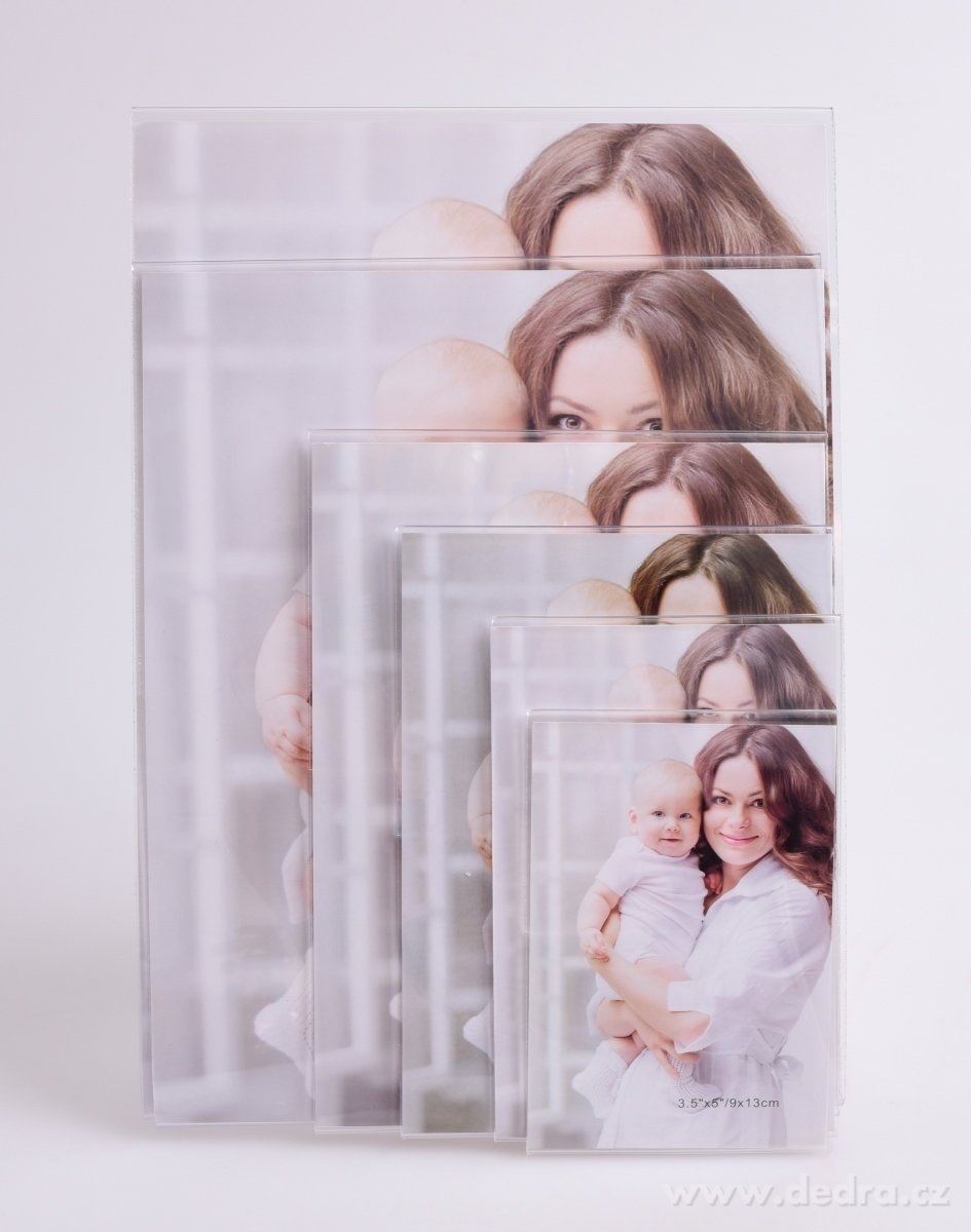 VISO, 15 x 20 cm, průhledný stojánek na fotky, menu & vzkazy, na výšku – náhled 5 | Grand Móda