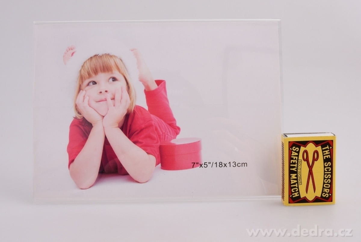 VISO, 13 x 18 cm, průhledný stojánek na fotky, menu & vzkazy – náhled 2 | Grand Móda