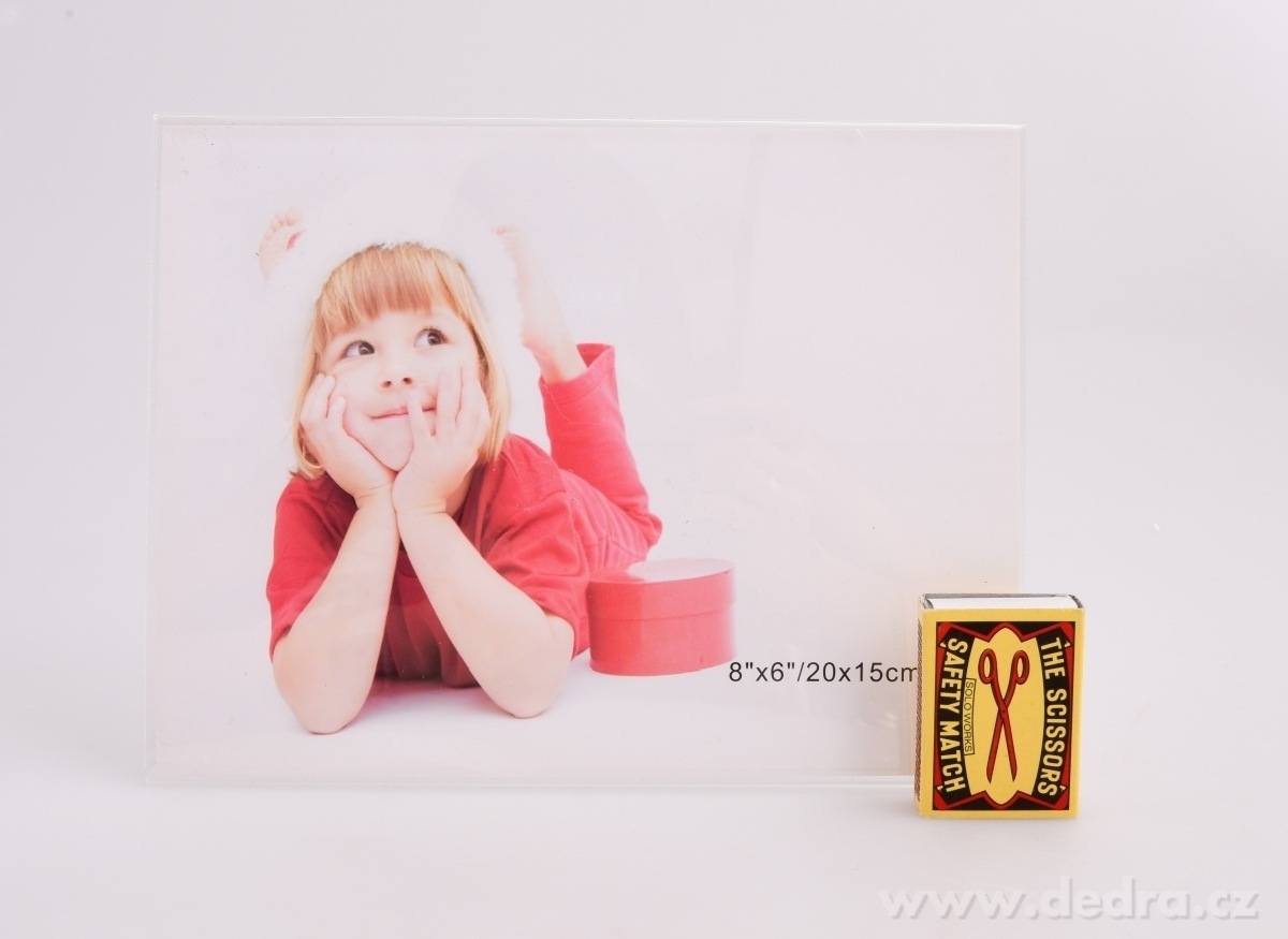 VISO, 15 x 20 cm, průhledný stojánek na fotky, menu & vzkazy – náhled 2 | Grand Móda