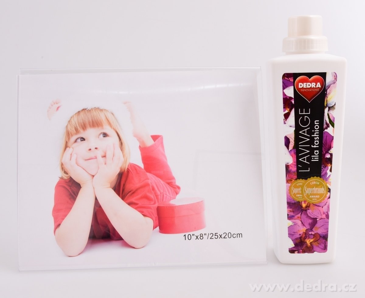 VISO, 20 x 25 cm, průhledný stojánek na fotky, menu & vzkazy – náhled 2 | Grand Móda