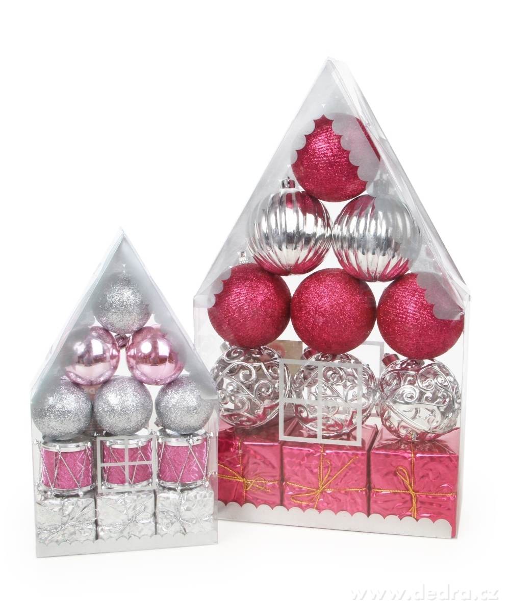 12 dílná sada, domečku s ozdobami – náhled 2 | Grand Móda