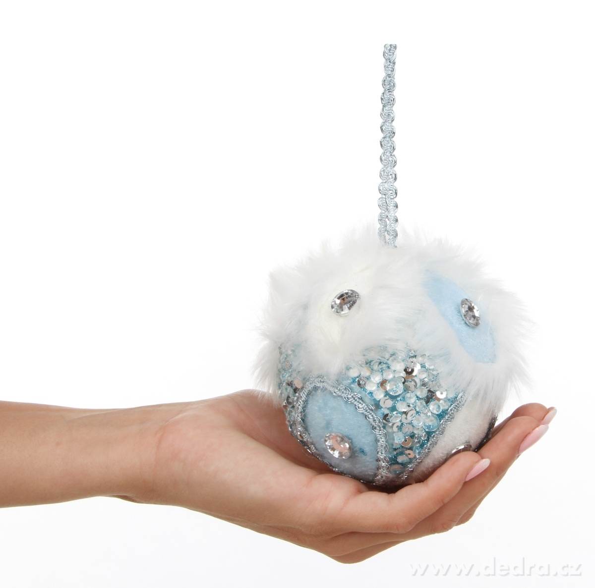 POSLEDNÍ KUSY! Velká ozdobná koule, detailně zdobená – náhled 2 | Grand Móda