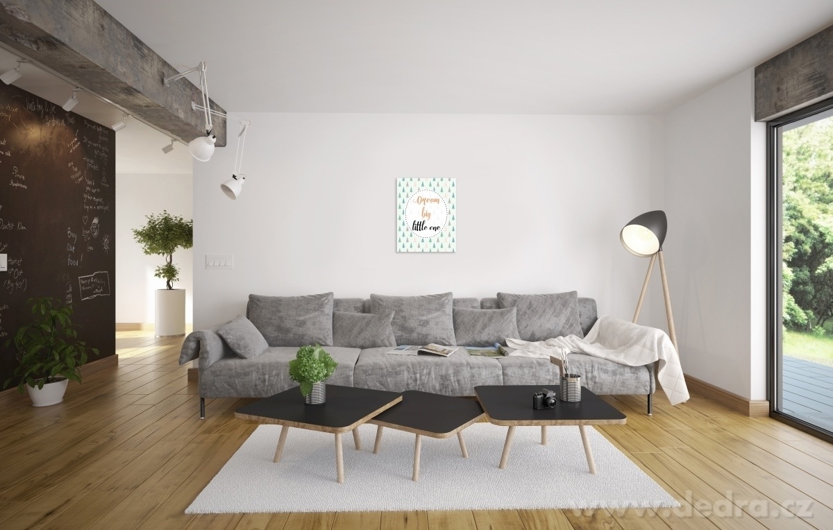 DREAM BIG, nástěnný obraz, 40 x 50 cm – náhled 2 | Grand Móda