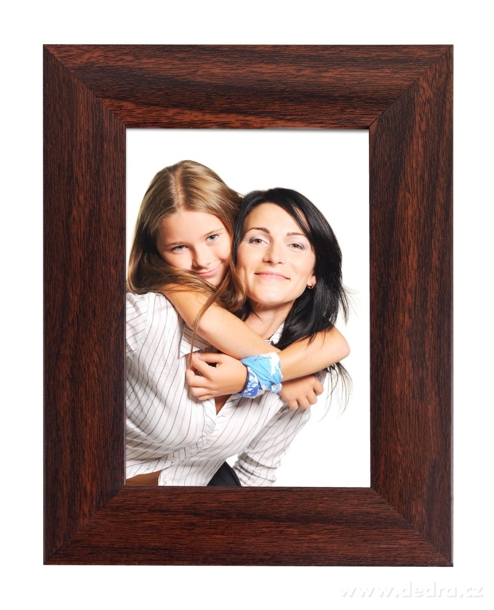 Dřevěný fotorámeček, mahagonový – náhled 2 | Grand Móda