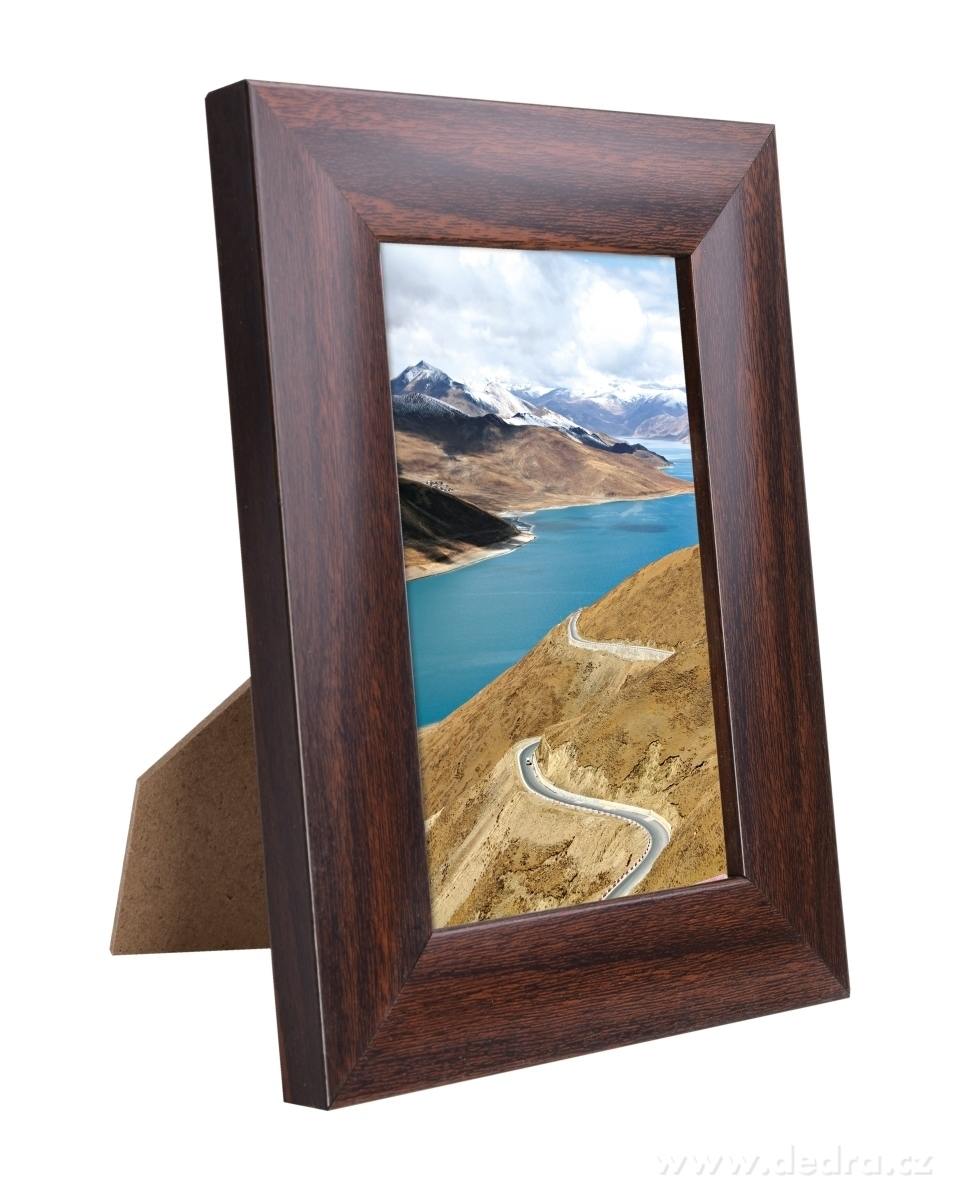 Dřevěný fotorámeček, mahagonový – náhled 3 | Grand Móda