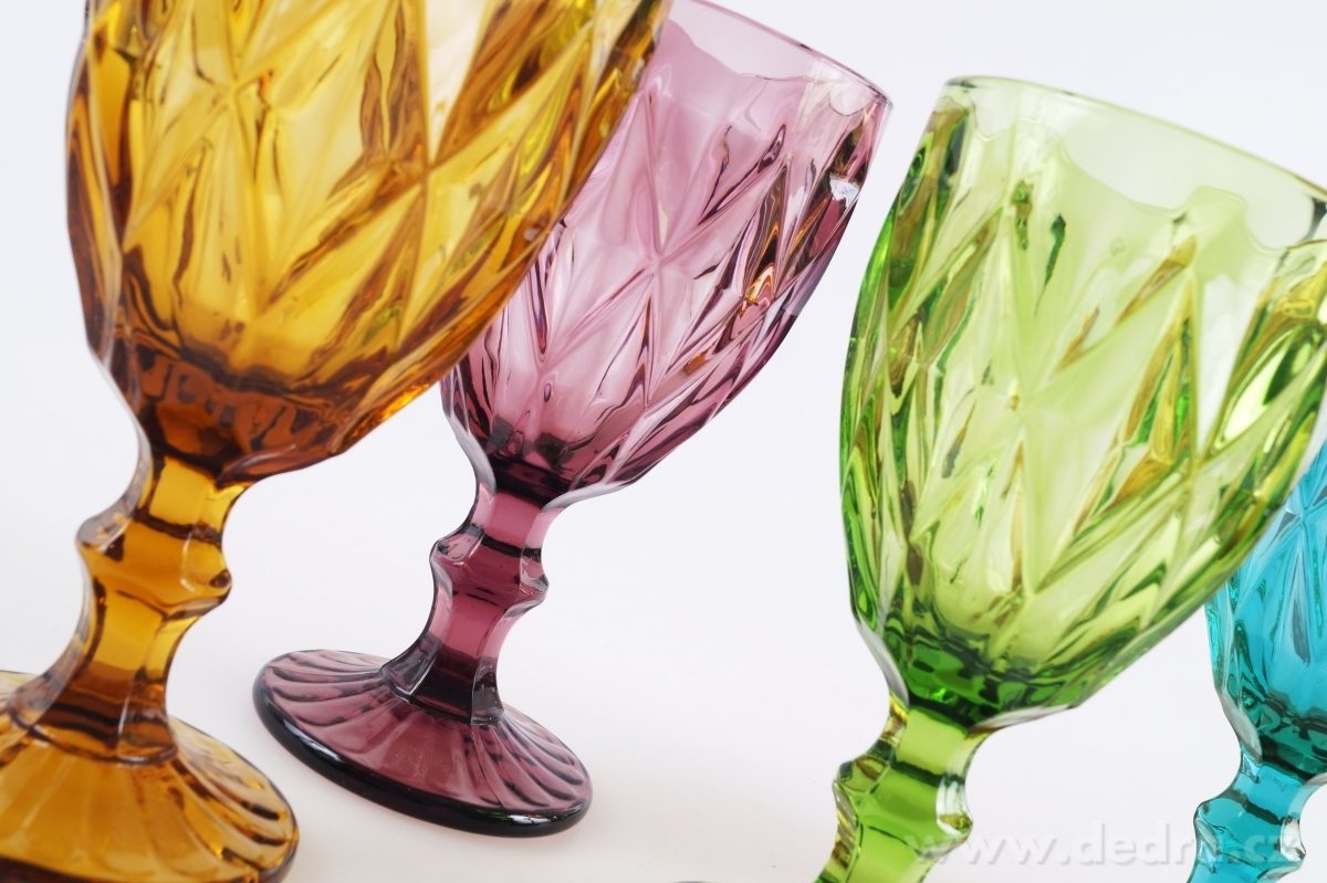 4 ks sada pohárů, v pestrých barvách – náhled 5 | Grand Móda