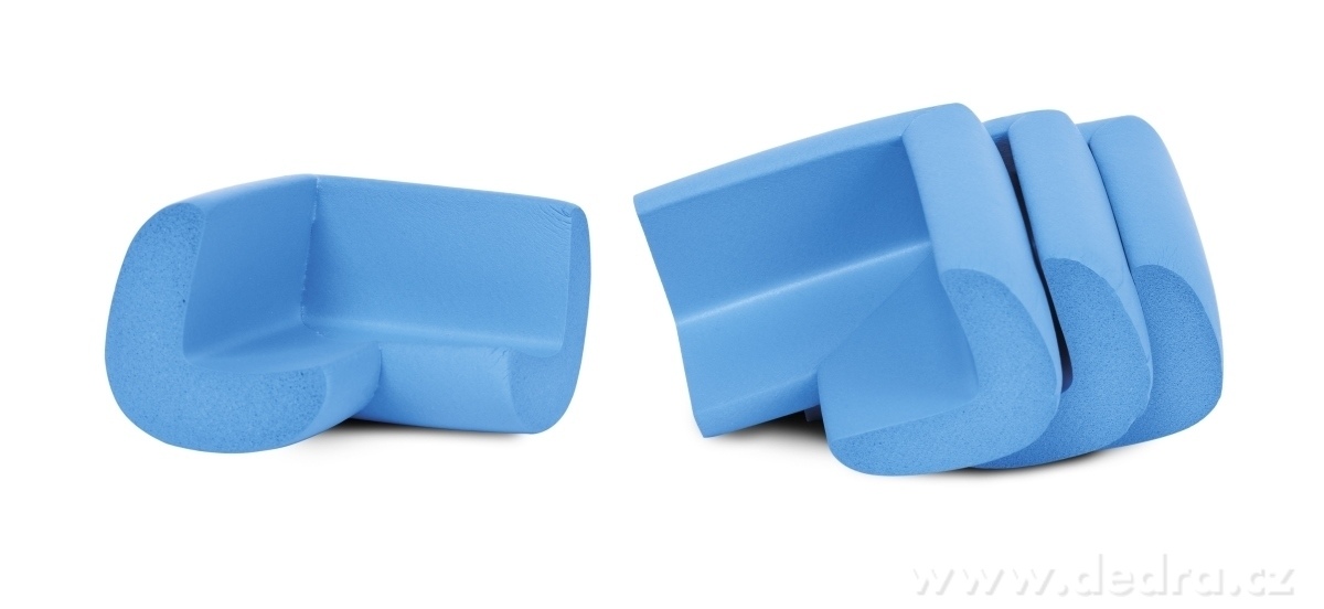 NÁRAZNÍK, 4 ks pěnové ochranné rohy na nábytek pro bezpečný domov – náhled 2 | Grand Móda