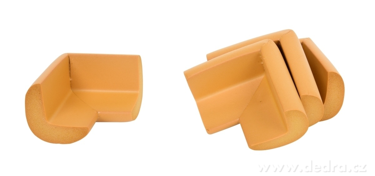 NÁRAZNÍK, 4 ks pěnové ochranné rohy na nábytek pro bezpečný domov – náhled 2 | Grand Móda