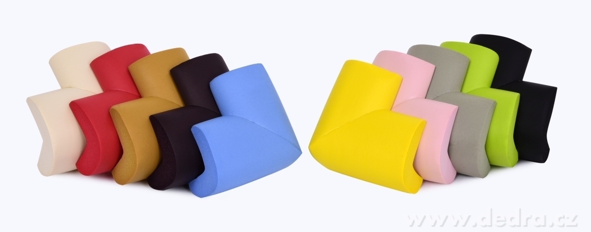 NÁRAZNÍK, 4 ks pěnové ochranné rohy na nábytek pro bezpečný domov – náhled 5 | Grand Móda