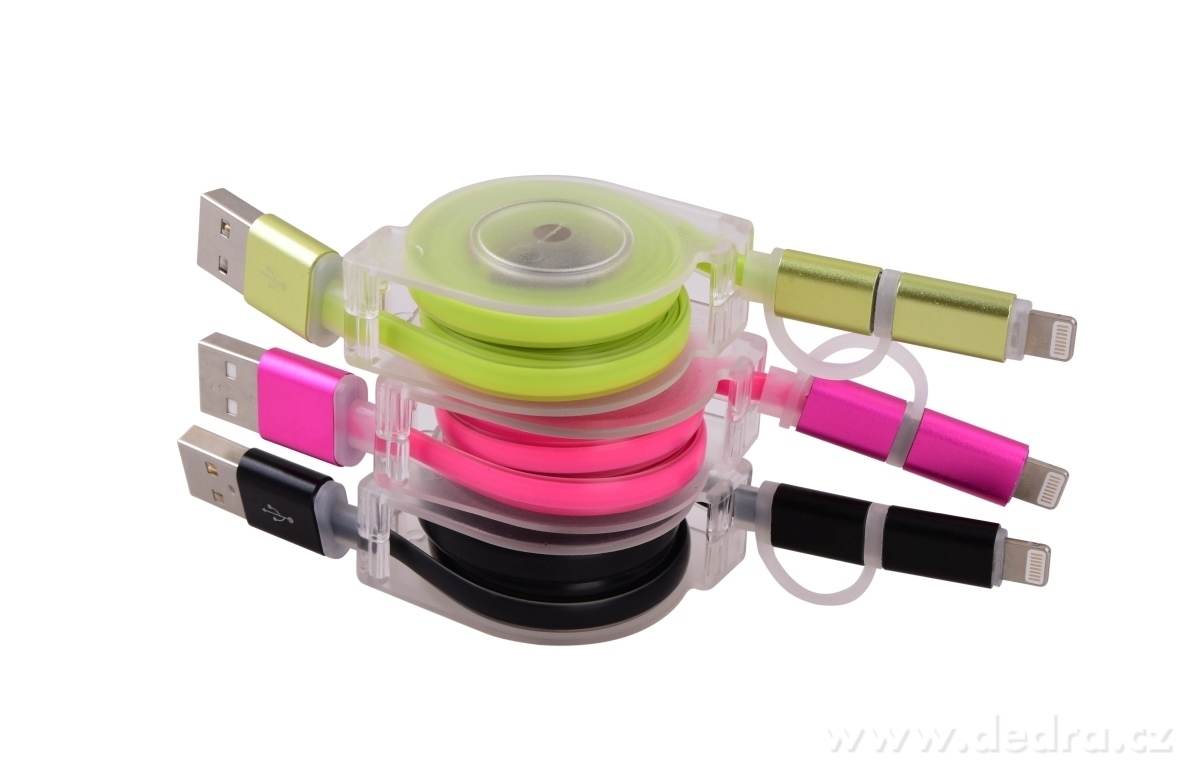 2in 1 USB kabel, s micro USB – náhled 2 | Grand Móda