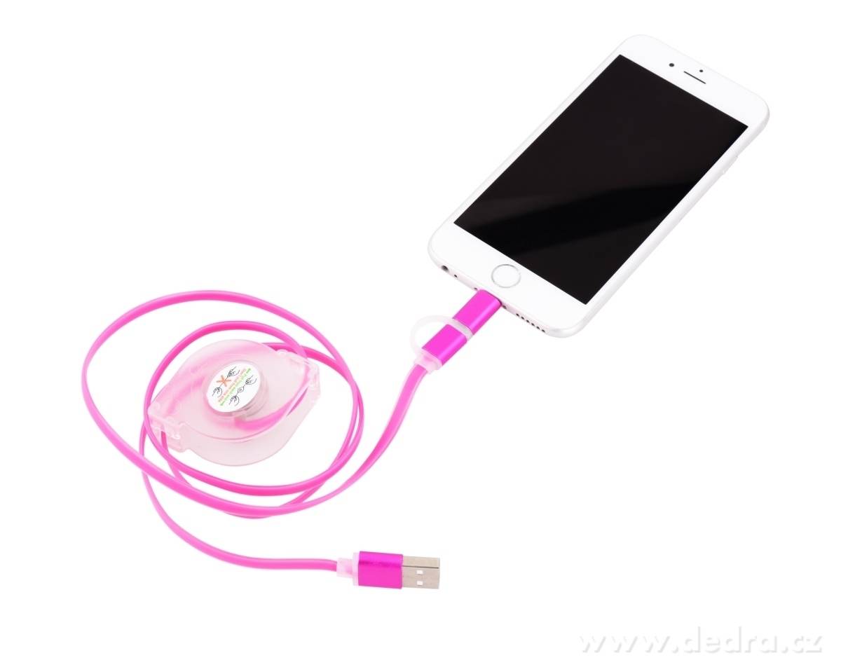 2in 1 USB kabel, s micro USB – náhled 2 | Grand Móda