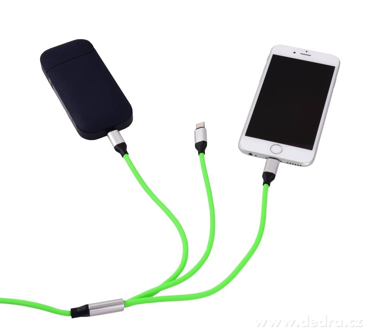 3in 1 USB kabel, se třemi koncovkami – náhled 3 | Grand Móda