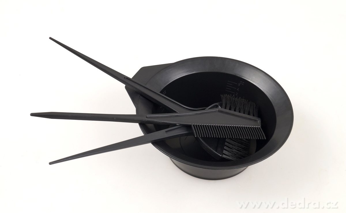 BEAUTY, set na barvení vlasů, 4 díly, misky a štětce na domácí i salonní použití – náhled 2 | Grand Móda