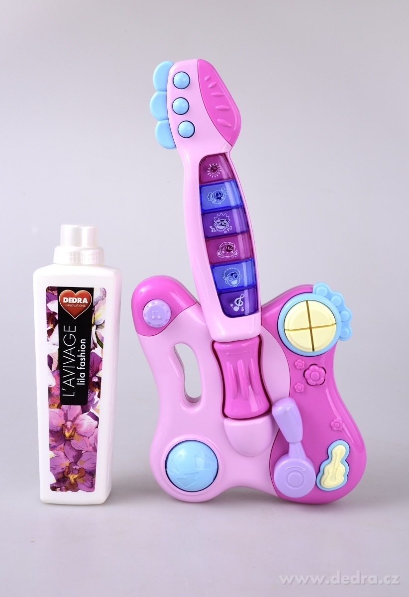 Dětská kytara, hraje, bliká a svítí – náhled 5 | Grand Móda