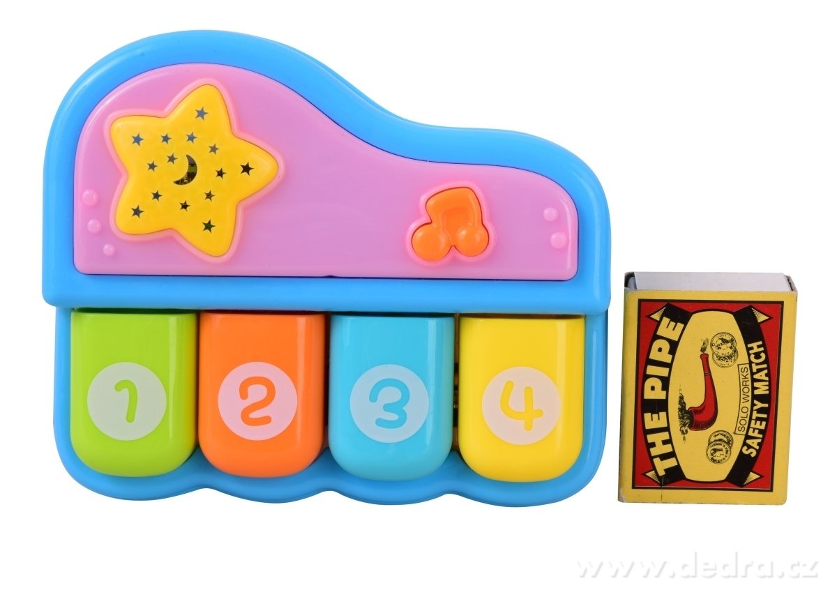 Dětské MINI PIANO, s projekcí hvězdné oblohy – náhled 4 | Grand Móda